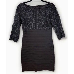 Adrianna Papell | Dresses | Adrianna Papell Floral Embroidered Fit Flare  Party Dress | Poshmark